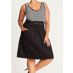 City Chic Dress Ahoy Size XL 22